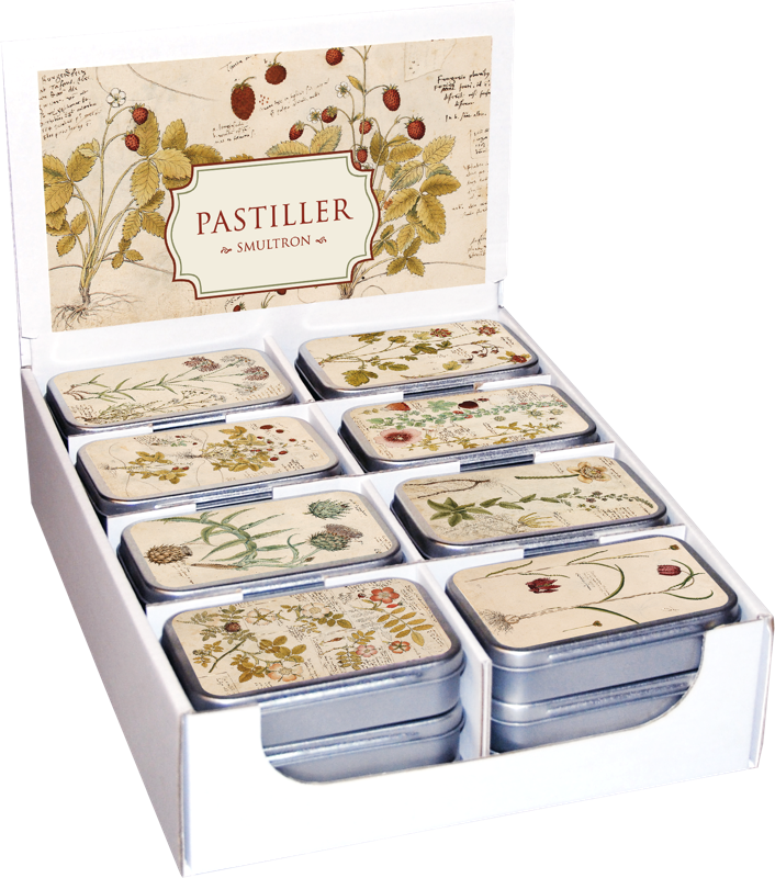 Pastille Tin - Wild Strawberry/ Anno 1550