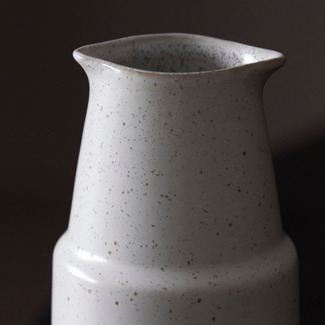 Vase, Grey/White