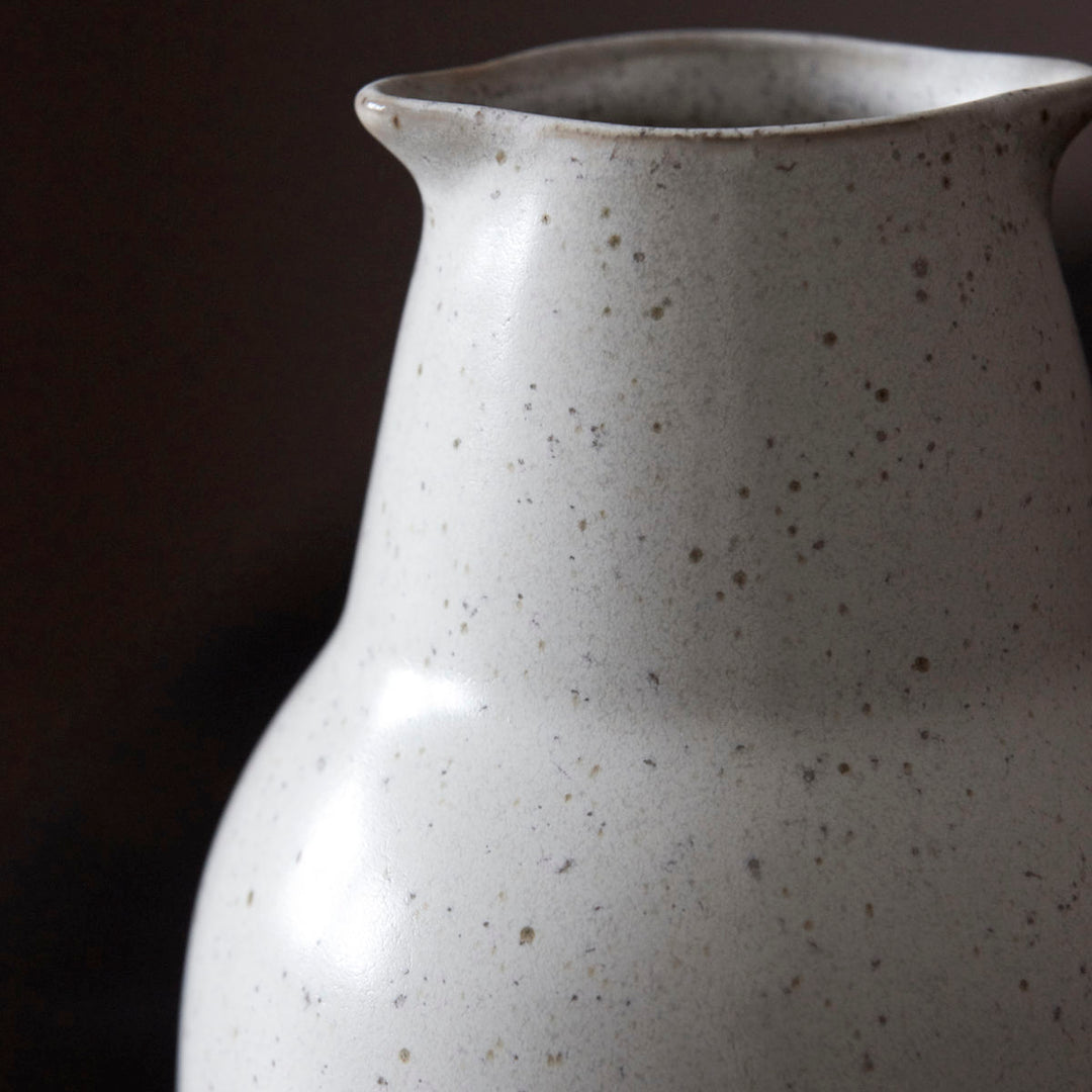 Vase, Grey/White