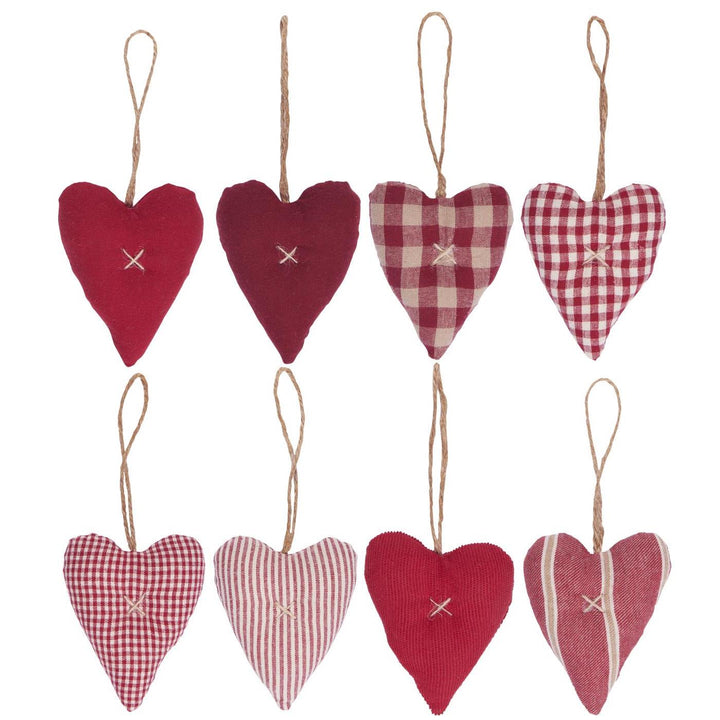 Nostalgic Christmas Hearts