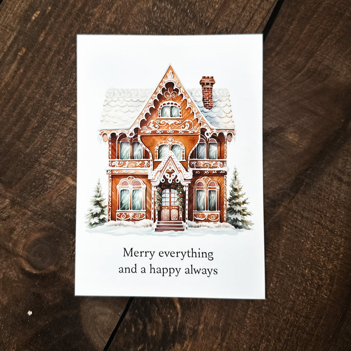 Card Christmas Home