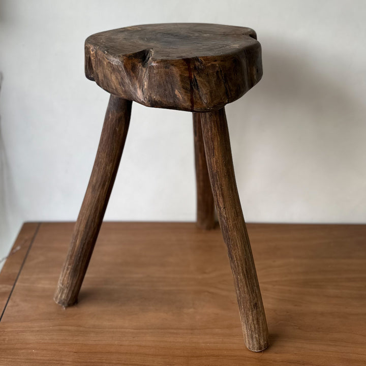 Rustic Wooden Stool